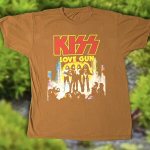 kiss Love gun T shirt