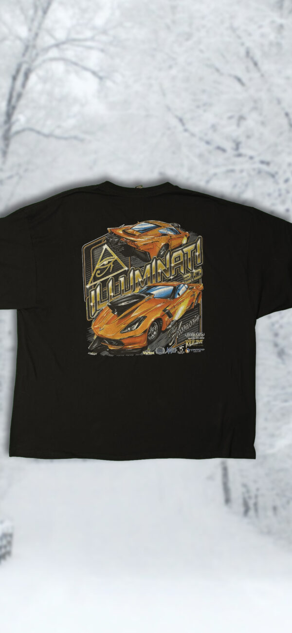 Illuminati racing t-shirt