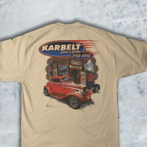 Karbelt speed and custom Toronto vintage t-shirt