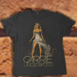 Carrie Underwood blown away tour t-shirt